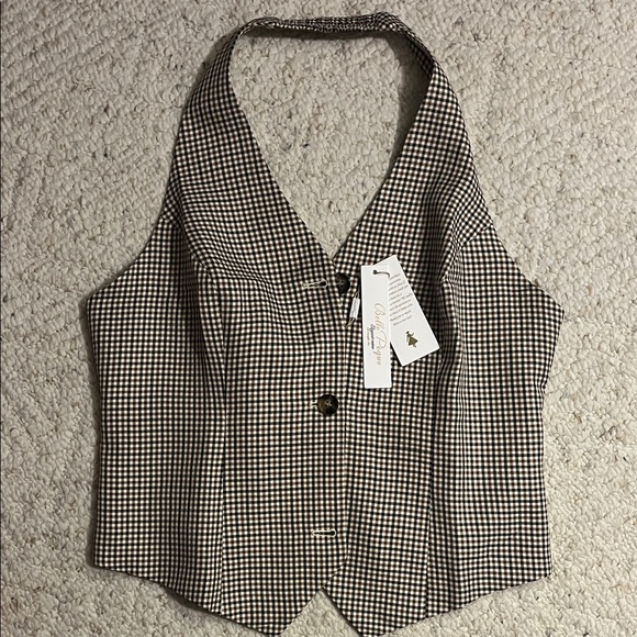 belle poque Other - NWT Chic Belle Poque Houndstooth Women's VEST Medium